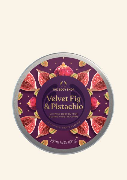 VELVET FIG & PISTACHIO WHIPPED BODY BUTTER 200ML