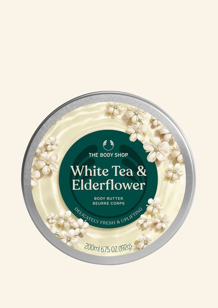 WHITE TEA & ELDERFLOWER BODY BUTTER 200 ML