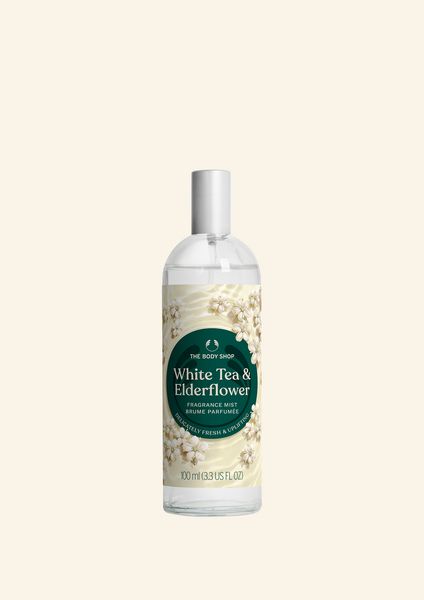 WHITE TEA & ELDERFLOWER FRAGRANCE MIST 100ML